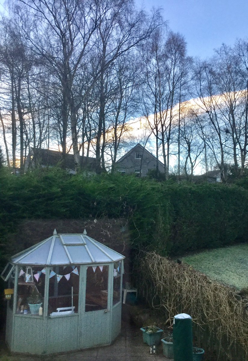 Brackens1's tweet photo. @shrewsmorris Good morning from a balmy #Dundee at +3° rising to a chilly +9°c this afternoon. We’re still hovering between Winter and Spring.

#frost #carscraping #woollies #gloves https://t.co/7M2u2QrAS0