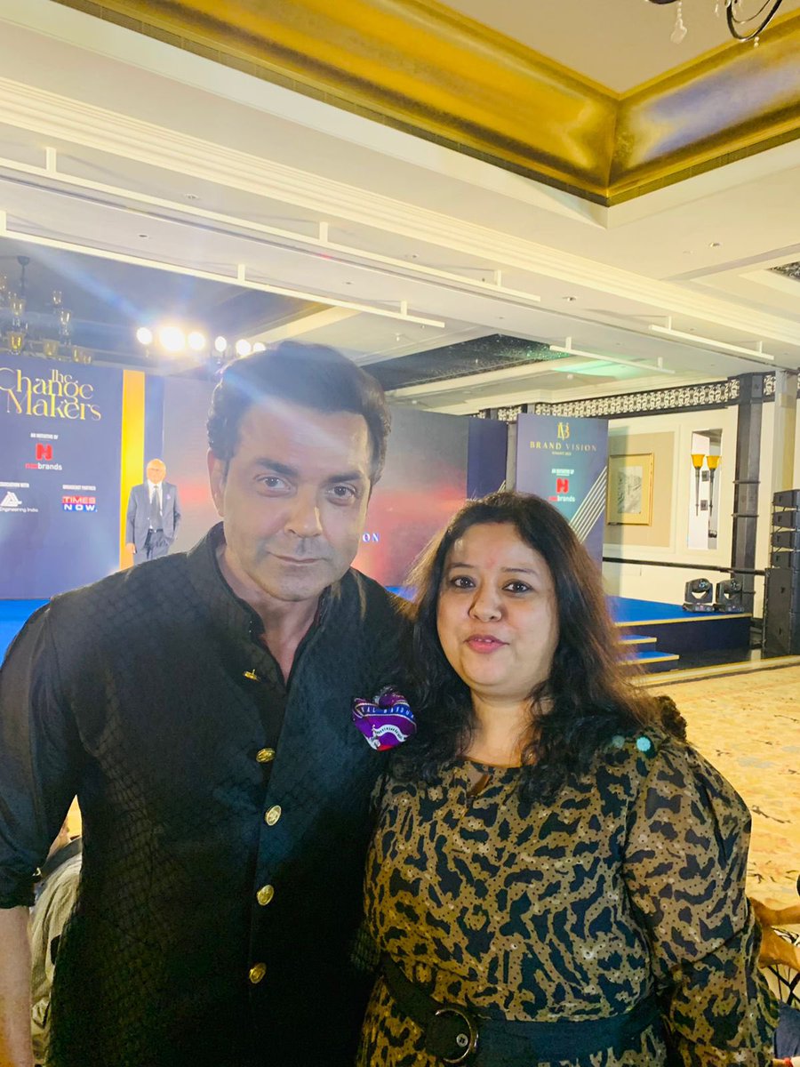 jutikamahanta's tweet photo. I have never heard him before
When I did he straight hit the heart
The life of a super star’s son and brother
His first love is cinema but enjoying his glory on #OTT
Cheers to #BobyDeol
#achiversaward
#BrandAward
#thechangemakers
#ashram
#BobyDeol
#SunnyDeol
#Dharmendr https://t.co/uAHyz9KyyA