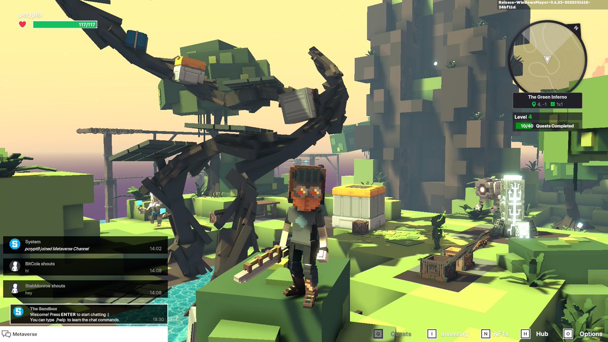 pcryptgao's tweet photo. @TheSandboxGame Green Inferno

I just participated in the daily #SandboxAlphaS2Contest for a chance to earn up to 1,000 $SAND! Starting March 19 - Gather the equipment. Check out my screenshot below!
👇 #SandboxAlphaS2 https://t.co/vISZxVOKik