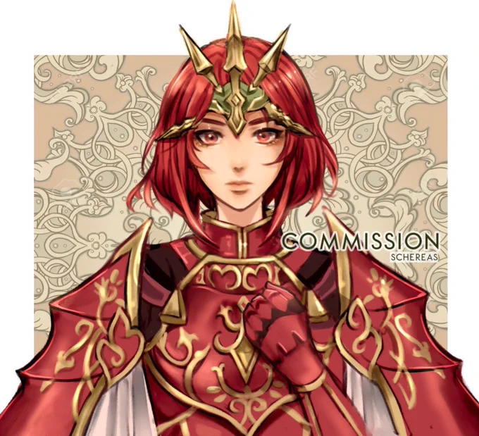 commissions for @labmemb3r of minerva and palla from fire emblem ⚜️ 