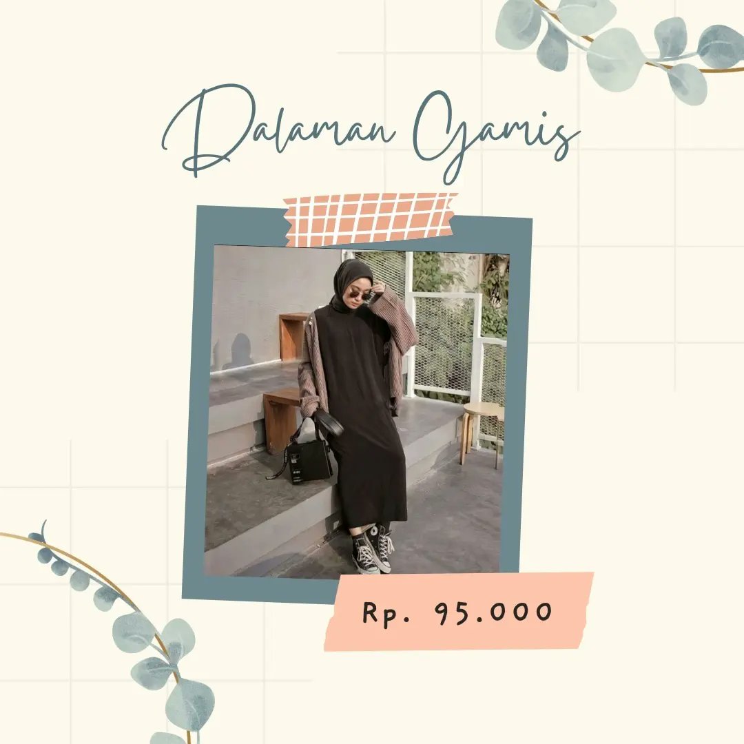 Isnahilal_'s tweet photo. Inner gamis super bagus dan nyaman, tersedia berbqgai warna juga discount
Linknya ada di bawah
https://t.co/Lpdb1pHkwx https://t.co/IYjShX0e6v