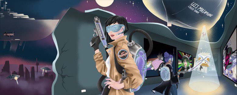 MasamuneStudios's tweet photo. @DivineAlphaNFT @CryptoDadsNFT Let’s go on a little space adventure? 🚀 https://t.co/jqZXFdn6cY