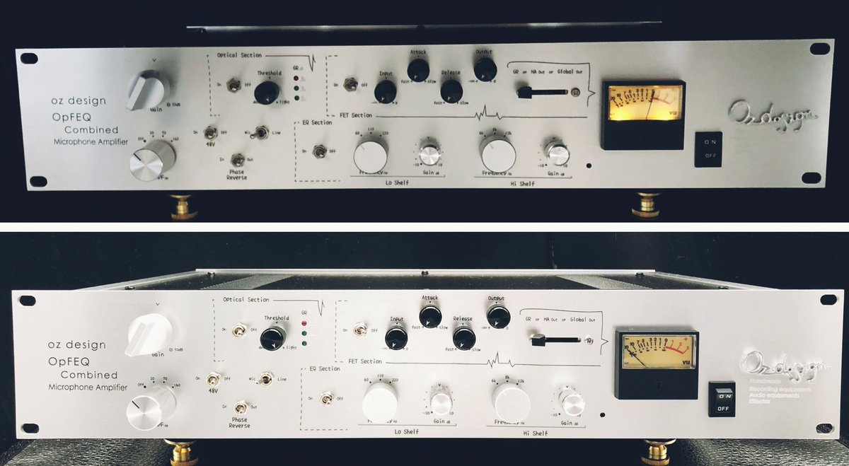 oz design OpFET Combined マイクプリアンプ oz design 機材メーカー on X
