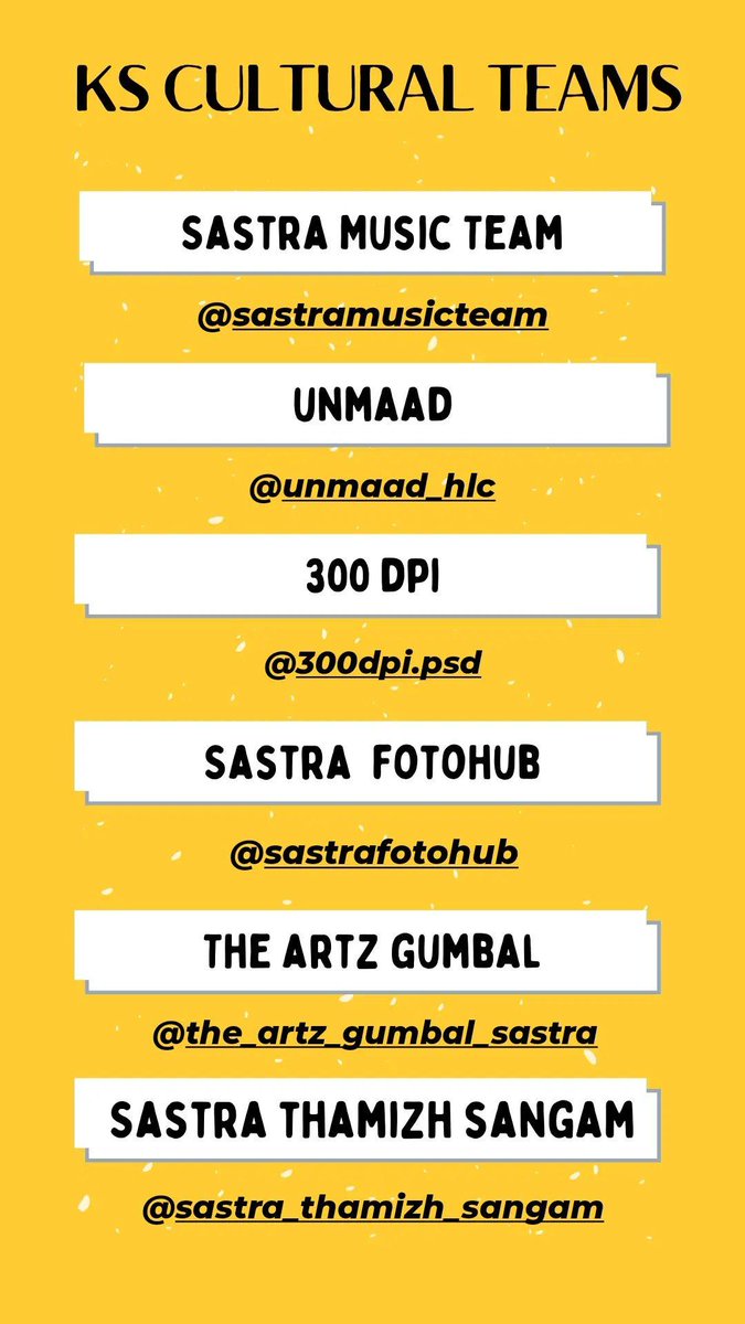 kssastra's tweet photo. The wait is finally over! 
Club Sessions of all Cultural Teams on Campus starts from tomorrow! Get ready!!🎉🎊
Check out the respective club's Instagram page for regular updates on What, Where and When! https://t.co/4GDNIfaC8u