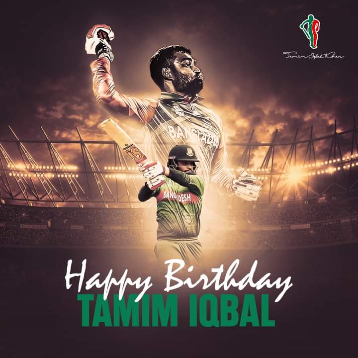 Wishing a very happy birthday to Tamim Iqbal, the captain of Bangladesh ODI team. 

-Admin 