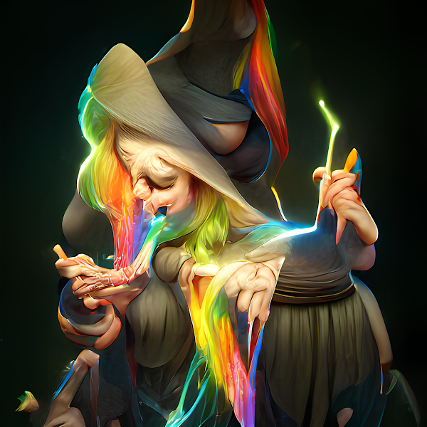CreativeMessNFT's tweet photo. Witch mixing a rainbow
Maybe she will bring you good luck
0.01 $ETH
#creativemessnft #openseanft
https://t.co/MFJDLCUJnb https://t.co/kyTbxDfKQi