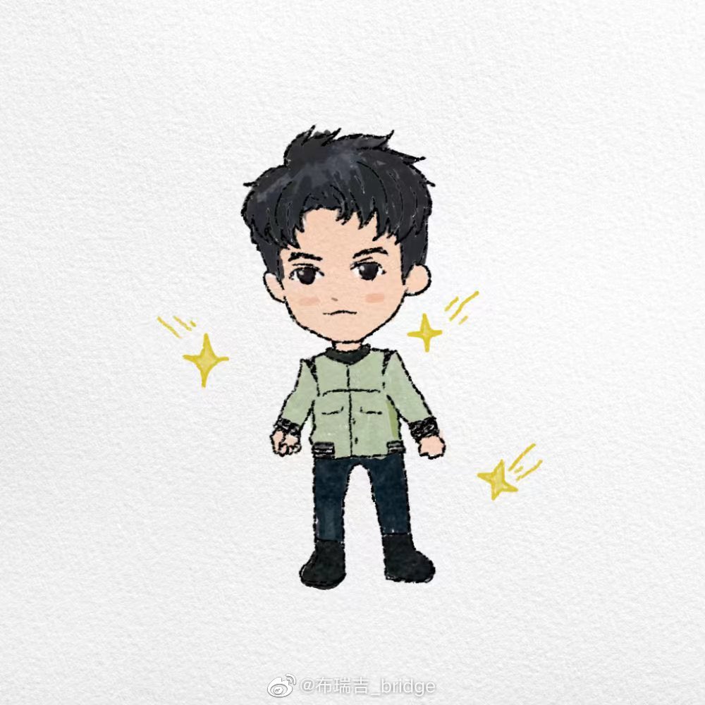 AJ♡ on X: Bridge shared his drawings of his Hello Saturday family on his  Weibo today. Dylan also replied on his post. So cute! 🥰 #dylanwang  #hellosaturday  / X