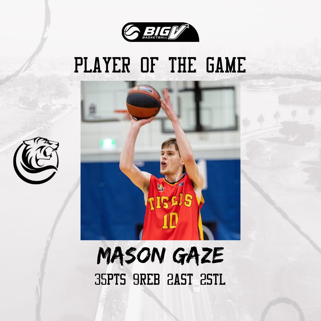 Back to back wins for our Youth Men this weekend after sealing the deal today against <a href="/KeilorThunder/">Keilor Thunder</a> 

After having 26 points in the first half, <a href="/masongaze/">Mason Gaze</a> finished with 35, leading his team to victory. 

🐯