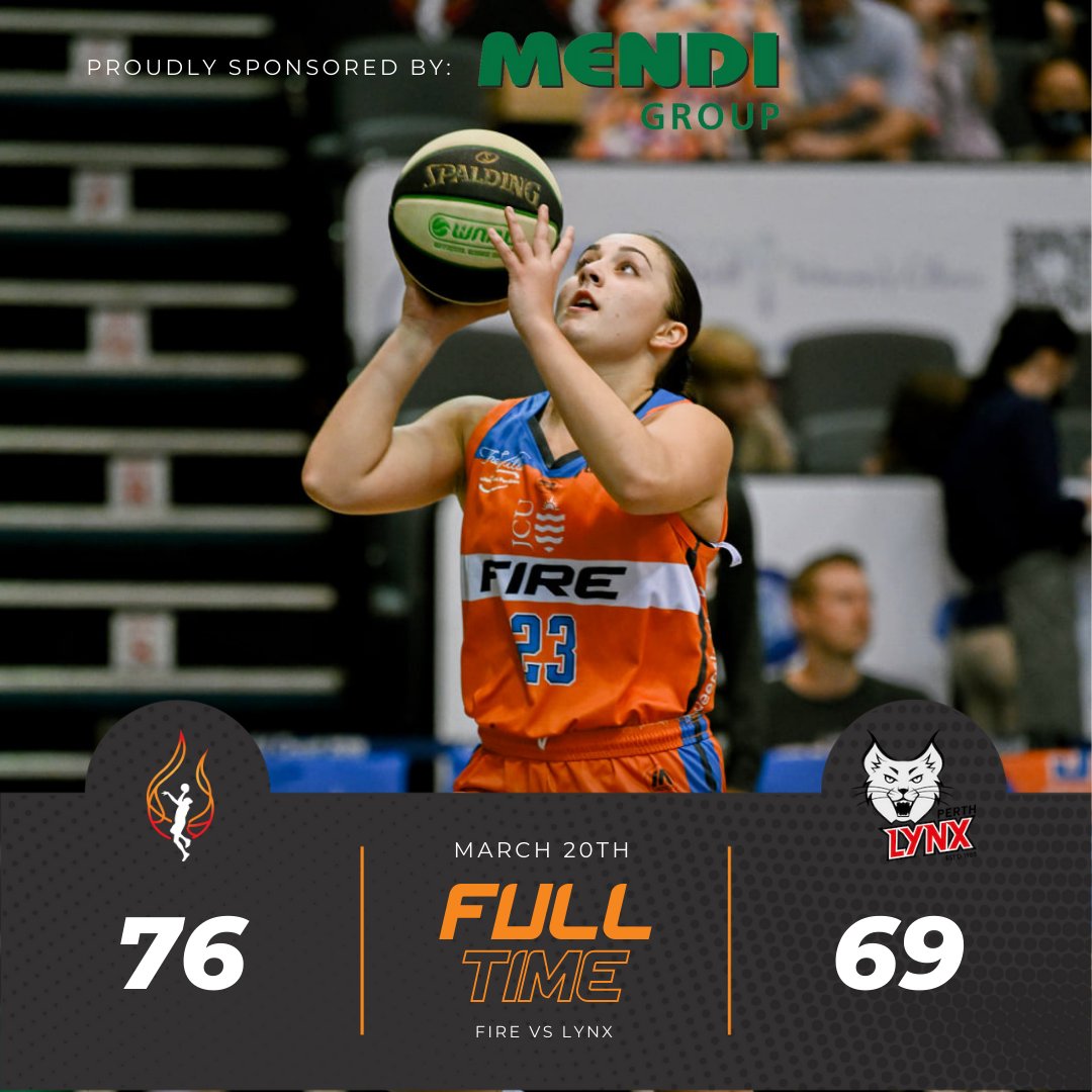 TownsvilleFire's tweet photo. WHAT AN ELECTRIC LAST QUARTER FROM OUR GIRLS! WHAT A WAY TO END OUR SEASON WITH A BANG๐ฅ๐ฅ๐ฅ
Thank you to all our fire fans for supporting us this season and joining us at the Fire Pit! See you next season๐งก
#fireuptownsville #timetoignite #homegame #townsvillefire https://t.co/fbvv0LAUrH