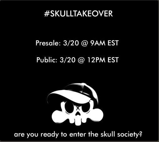 _klay_1's tweet photo. #SKULLTAKEOVER @SkullToonsNFT https://t.co/ax9wYvAoZS