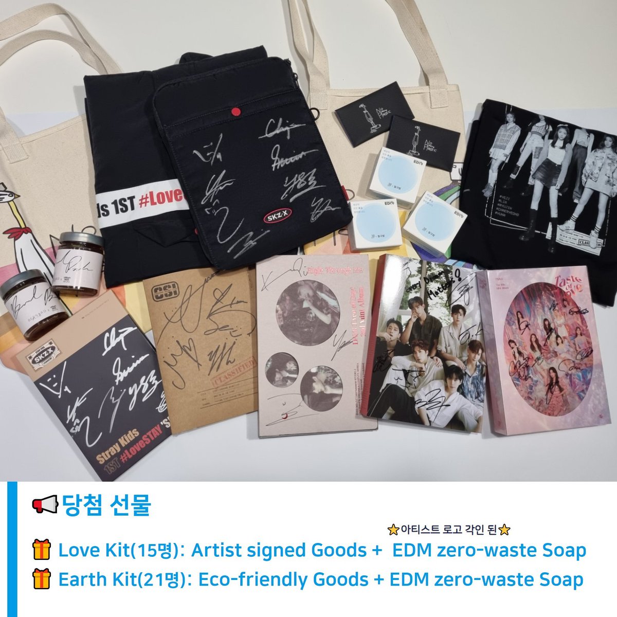 ITZ5official's tweet image. ⠀Ꮺ ָ࣪  얼음깨⭑𝔹ℝ𝔼𝔸𝕂 ㅡ 𝒊ce 🍧 ⬫ ࣪ . 𓂃 ✦ 𝐈𝐓𝐙𝟓 ﹫ #Loveearth2022 

MIDZ1! 📣 Están invitadxs a participar de la campaña #Loveearth2022 ~ Queremos aprovechar lo poco que falta para el world 🌊 day y que todxs tomen el desafío (Podrían ganar muchos premios). We💚🌎!