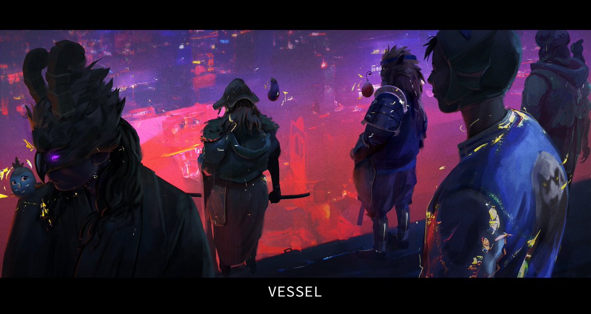 Congrats <a href="/mumu_thestan/">mumu_thestan</a> for winning our first #VesselsGen0 #CrewCompetition.

I have finally finished your prize! TADA!

I have airdropped an edition of this to you and the other 27 entrants to the competition.

I hope you love this piece commemorating your amazing crew X

#TEZOS