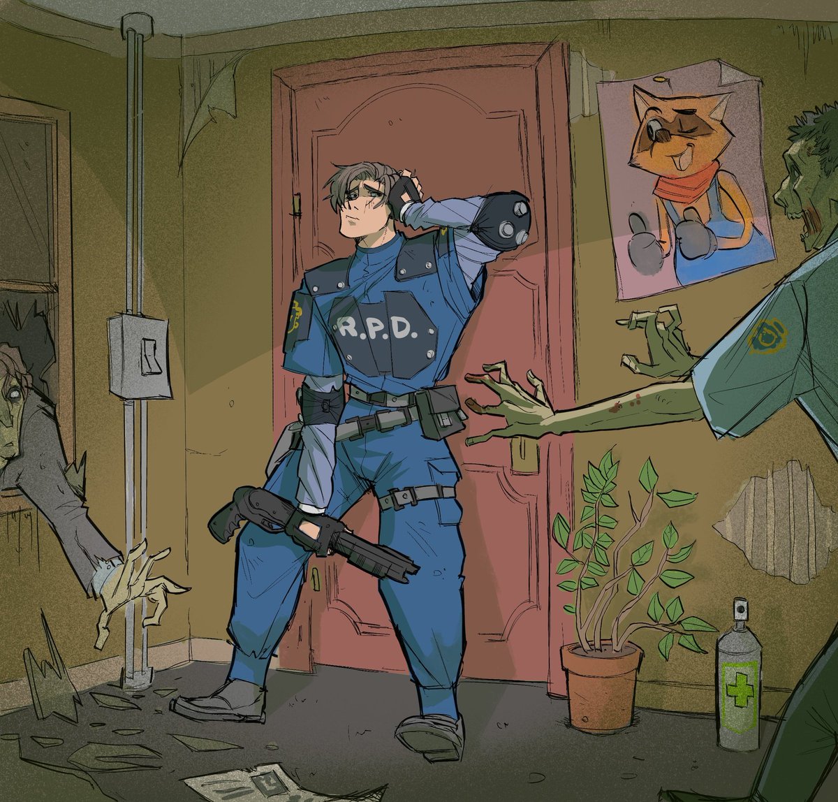 ResiEvilCentral's tweet photo. ⭐COMMUNITY SPOTLIGHT #3⭐

This week's Community Spotlight goes to the great, @Drohid!

An amazing artist who has created some wonderful pieces in their very unique style

Go show him some love!

#REBHFun #REBH25th #RECSpotlight https://t.co/yO6la1y9Kk