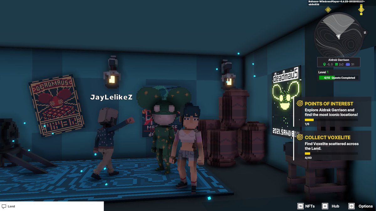 RandolphHouse3's tweet photo. @TheSandboxGame @deadmau5 I just participated in the daily #SandboxAlphaS2Contest for a chance to earn up to 1,000 $SAND! Starting March 17 - Selfie with Deadmau5. Check out my screenshot below!
👇 #SandboxAlphaS2 https://t.co/hQLqa0iJHA