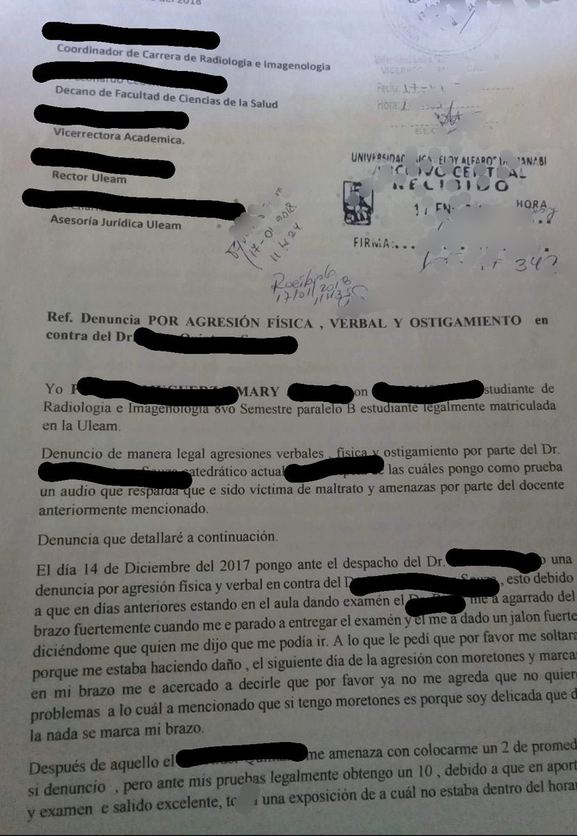 ContigoBrenda's tweet photo. Cómo pueden ver yo si pasé el oficio cuando fui agredida y fui a cada autoridad allí se puede ver las firmas de recibido y empujando el caso todos los días de mi carrera llegué hasta comisión de disciplina.   Allí ni siquiera me hicieron caso . https://t.co/BThkzf1oze