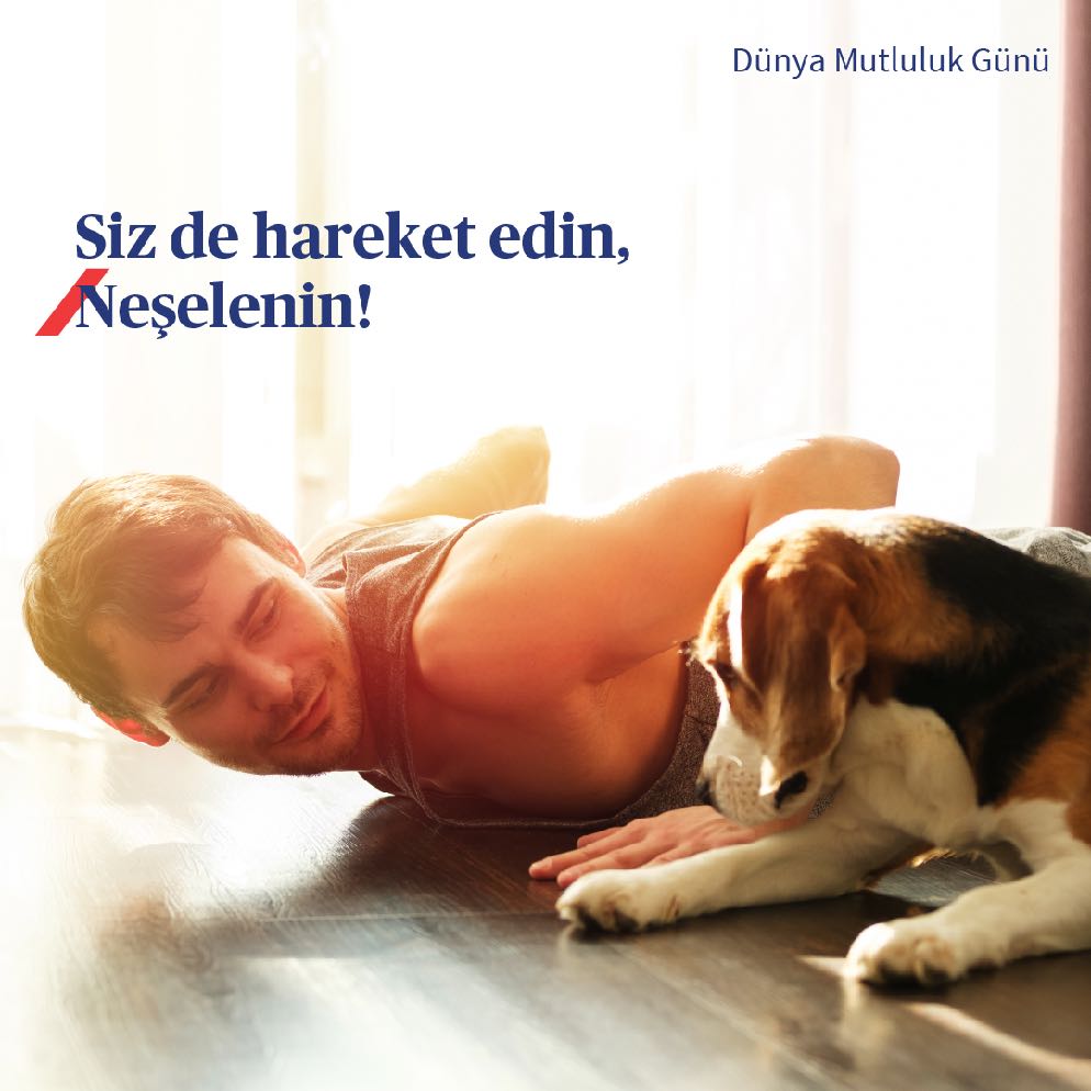 Kısa süreli bir egzersizin bile mutluluk üzerinde büyük etkisi vardır. Yapılan araştırmalara göre haftada 1 veya günde 10 dakikalık egzersiz yapan insanlar, hiç yapmayan insanlara göre daha neşeli olma eğilimindedir.