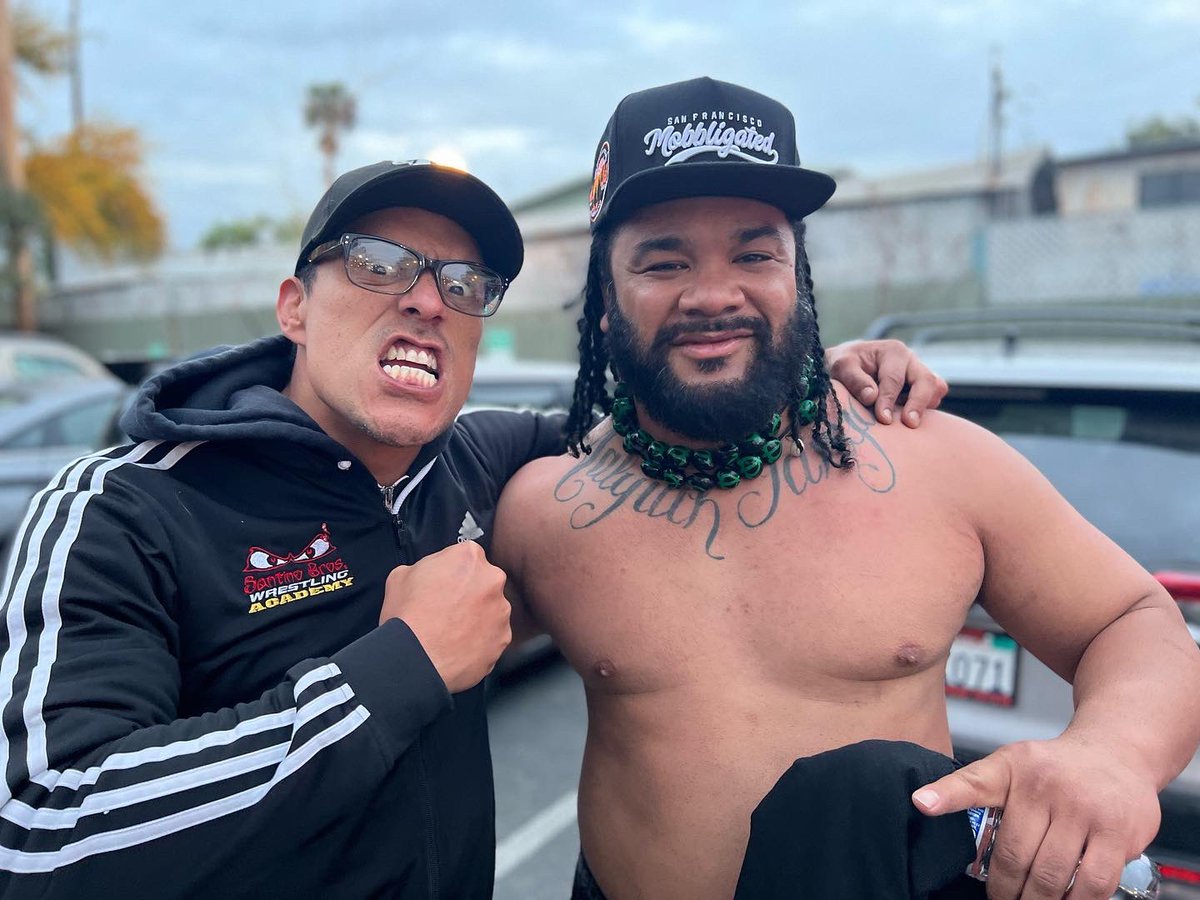 MongolSantino's tweet photo. Really proud of everyone , kicked ass and take names later. #santinobros #prowrestling #asskickers https://t.co/jAAMBHrWIm
