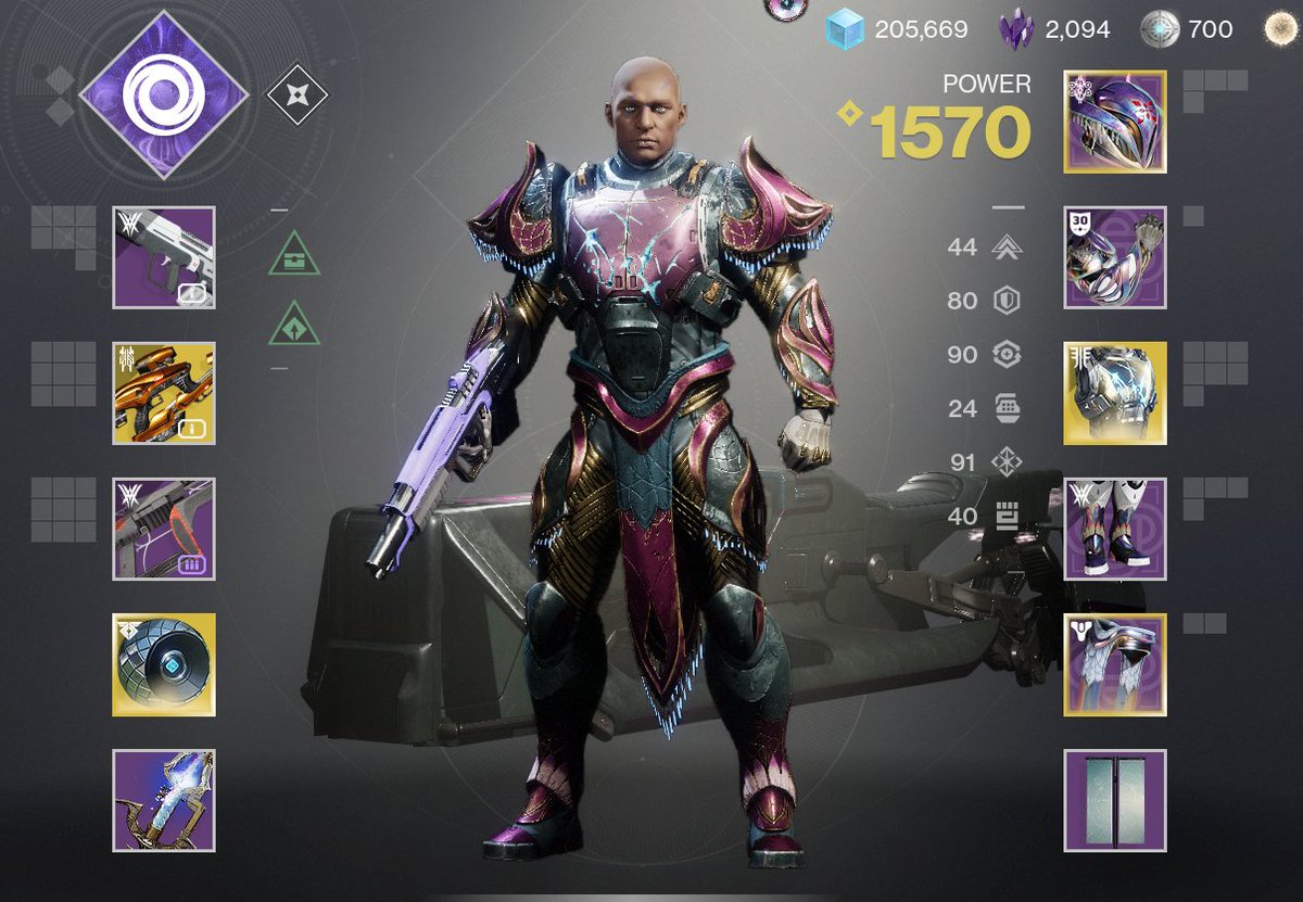 TF_KrANiuM's tweet photo. Boys convinced me to raid for the first time ever ..... 3 raids complete in my life and got Collective Obligation and Vex Mythoclast.... #Destiny2 #WitchQueen #subtleflex  .......@Dramastargaming s'mad https://t.co/jXVl16OaR4