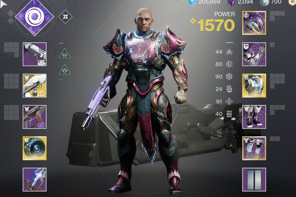 TF_KrANiuM's tweet photo. Boys convinced me to raid for the first time ever ..... 3 raids complete in my life and got Collective Obligation and Vex Mythoclast.... #Destiny2 #WitchQueen #subtleflex  .......@Dramastargaming s'mad https://t.co/jXVl16OaR4