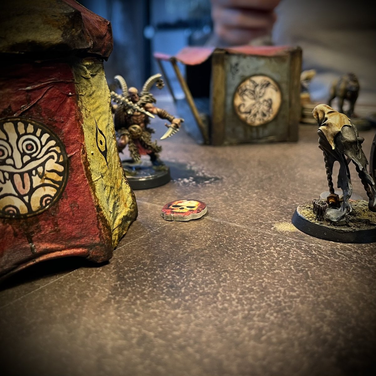 TheSimonElsen's tweet photo. The Ku‘Gan Tribe takes the victory! @WarComTeam #warcry #WarhammerCommunity #untamedbeasts #slavestodarkness #chaos #chaoswarriors https://t.co/A0jegorS6n