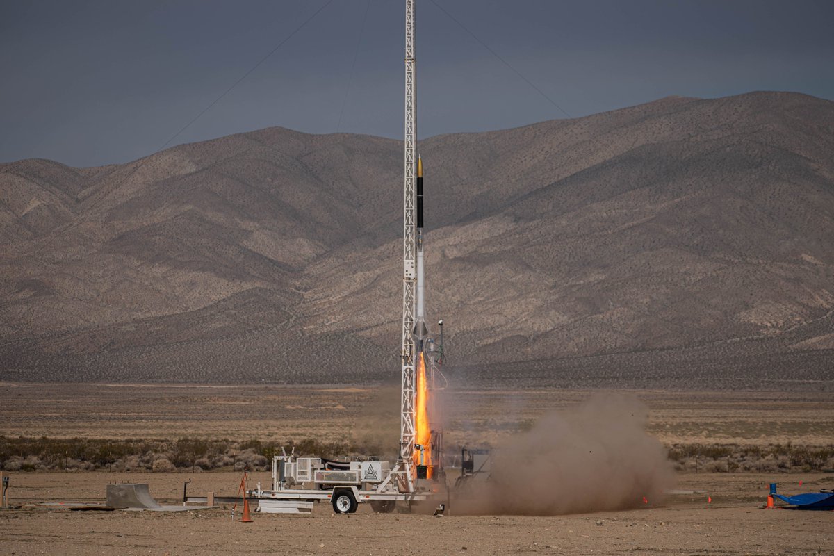 purdue_seds's tweet photo. We have learned so much already, and are excited to be relaunching Sunday morning in the 10 AM - 12 PM PT launch window. Tune in to the stream at https://t.co/legPL51qAR and be on the lookout for more coverage during our time in the Mojave. To the sky! 🚀 https://t.co/jZyRc4TXmB