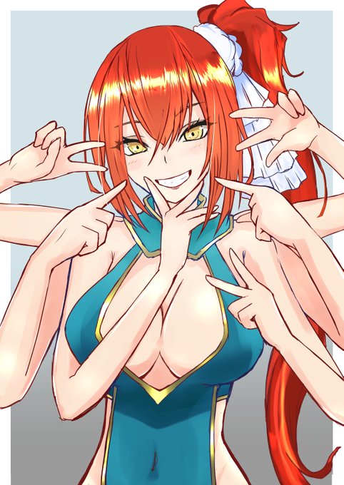 リハビリうちの子お絵かき
最近のギャル需要と多腕需要にこたえて、ギャル×チャイナ×多腕=可愛いの権化のリンダちゃん。 