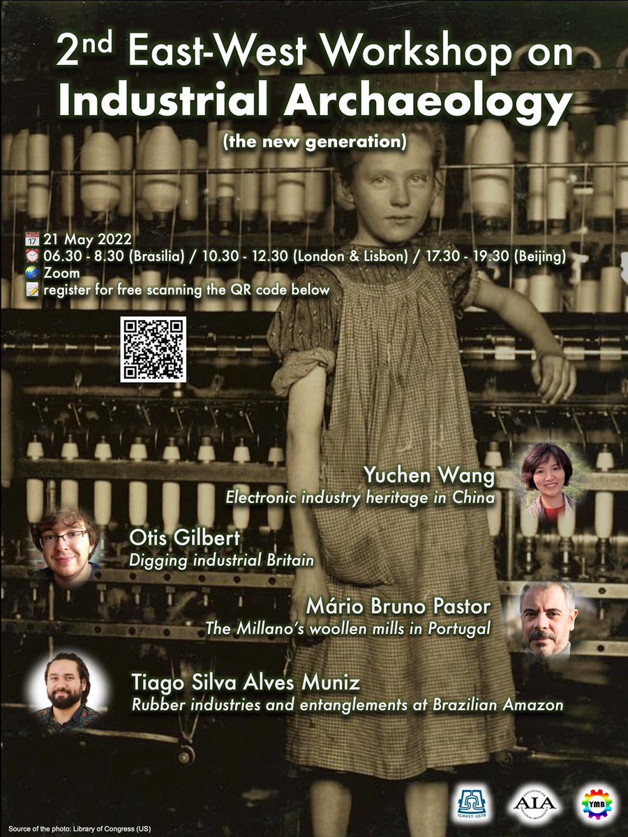 AIA_YMB's tweet photo. Join us for this amazing collab. A FREE to attend #industrialarchaeology workshop: https://t.co/JdS9h27Sbv https://t.co/e3CHGGNpvm