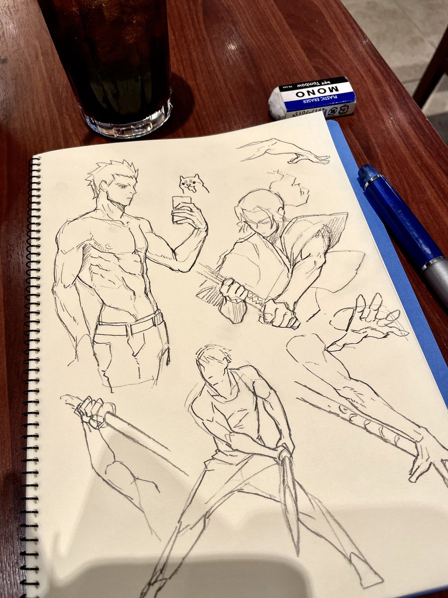背中が描けない 