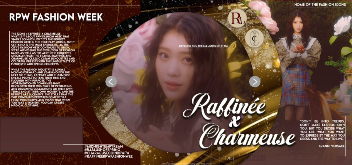 ⠀
          updates.🍭

          #CharmeuseCoInRPWFW
          #RaffineeRPWFashionWeek
          #ExtraterrestrialEmpyrean
          #RABlushOfSpringpresent

          day 2!

                                ✼¨*ॣ
⠀