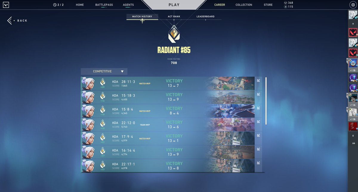 Radiant buff oder so