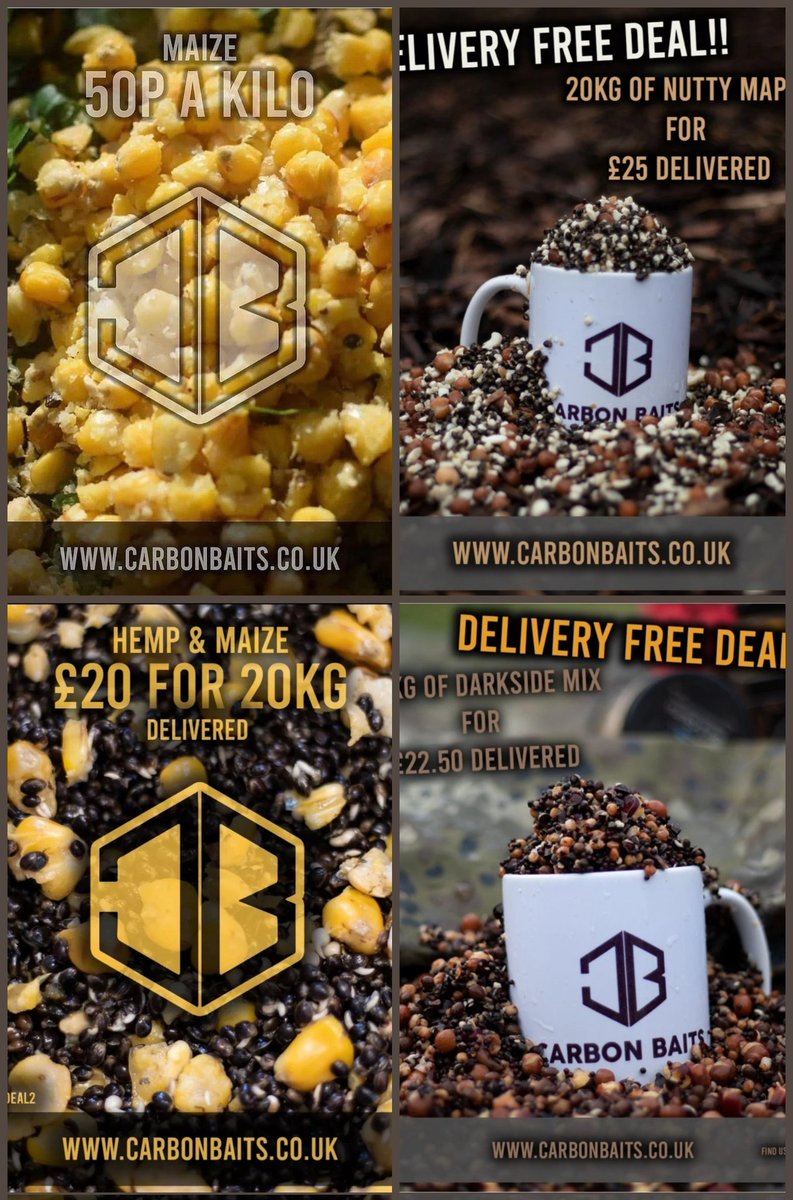 andy_hyden's tweet photo. Some fantastic deals from carbonbaits https://t.co/htR23oAbDv