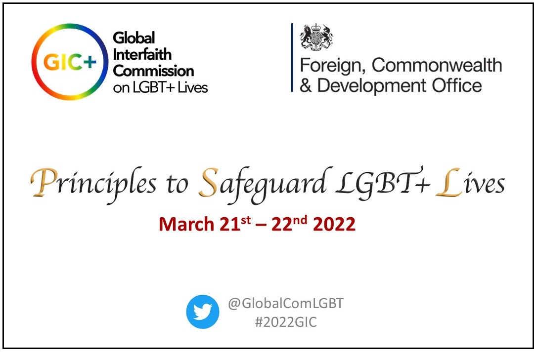 BREAKING NEWS - Tomorrow we gather over 150 religious leaders, academics &amp; lay leaders from around the world, with help of <a href="/FCDOGovUK/">Foreign, Commonwealth & Development Office</a>, to agree some #Safeguarding Principles to Protect #LGBT+ Lives.

Speakers include 2 Anglican Primates, a Chief Rabbi &amp; Mary McAleese...
#2022GIC