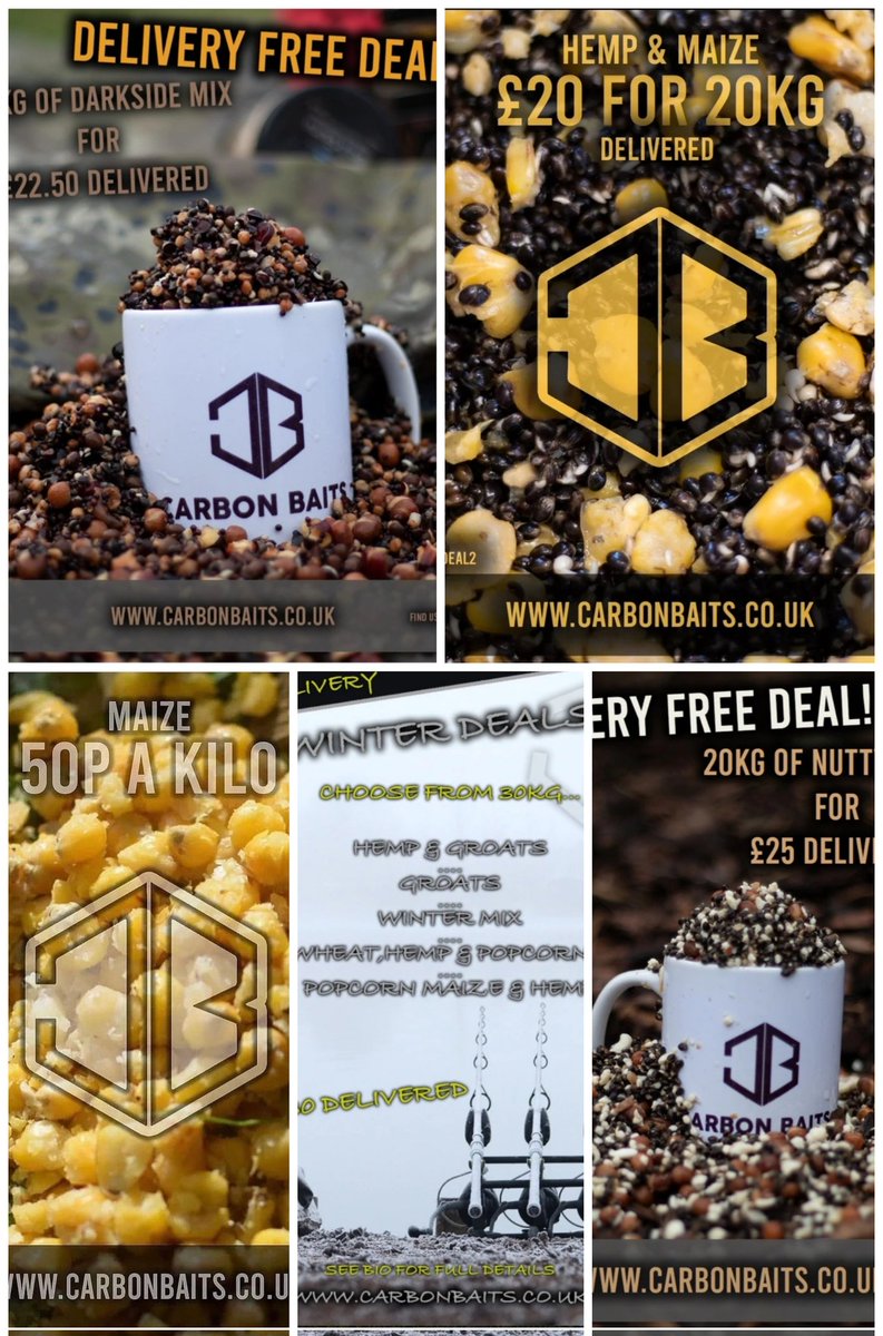 andy_hyden's tweet photo. Some fantastic deals from carbonbaits https://t.co/b59UXnO4S6