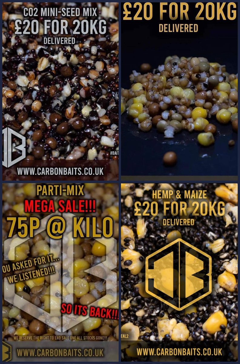 andy_hyden's tweet photo. Some fantastic deals from carbonbaits https://t.co/b59UXnO4S6