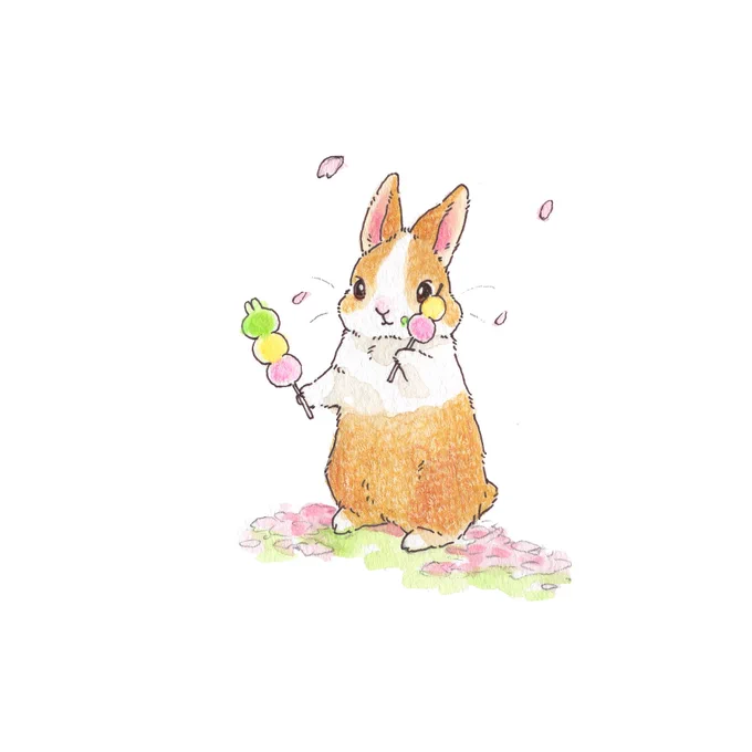 🌸お花見🌸

花より…

両手にチモだんご🍡 