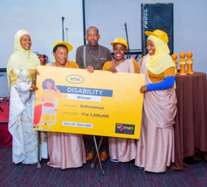 AfricaLinc's tweet photo. The @NUDOR_Rw thanks very much @MTNRwanda
 for the support towards #inclusion  in Connect #women in #business! https://t.co/uawu5UIRdL