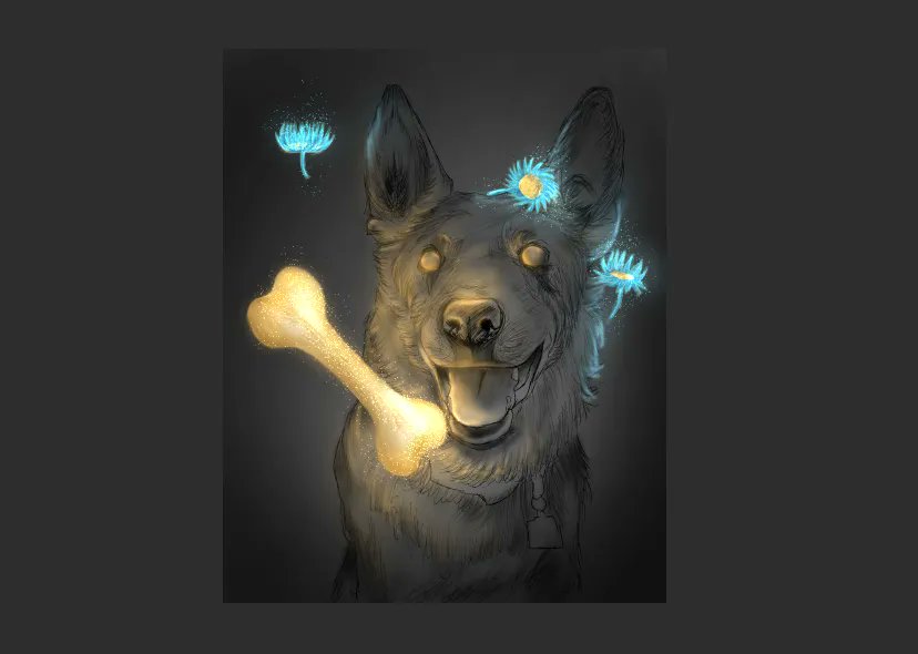 kouscafe's tweet photo. just sharing �� this is my current commission it's not yet finished lol got scammed on my last one 🙃

my comms are still open 💙 can do this kind of pet portraits for $30-$50

#ArtistOnTwitter #artph #commissionsopen #animalartwork https://t.co/GL3aorY1vQ