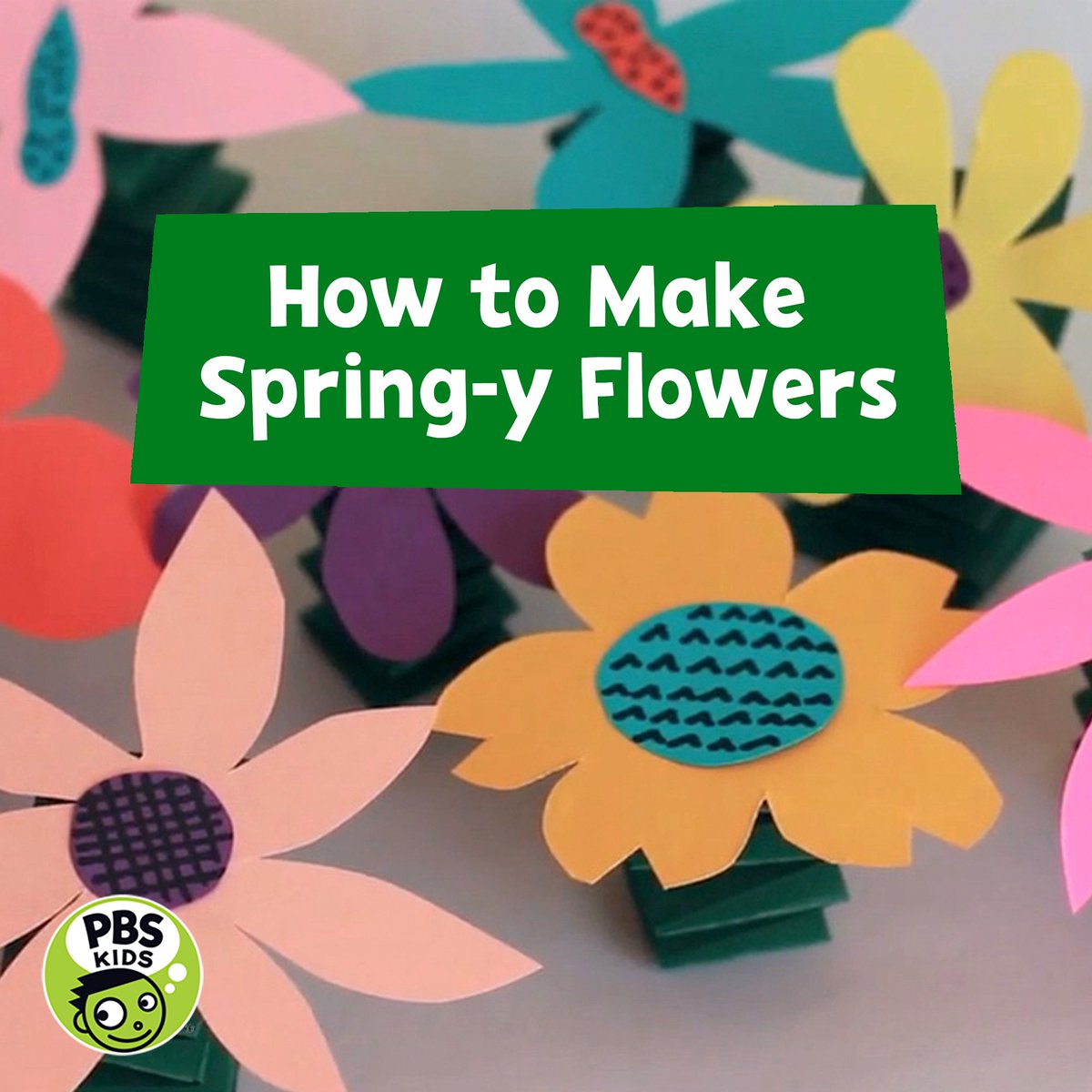 PBSKIDS's tweet photo. It's finally spring! 🌷 Celebrate the season with your child by making "spring-y" flowers with construction paper. Gift them to teachers or friends or use them to decorate your table! https://t.co/LfeyDF7OiY https://t.co/IrJxSbfncc