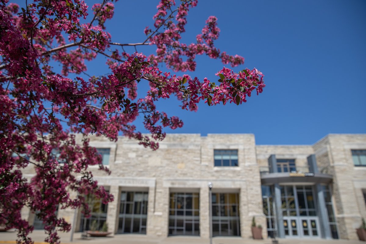 Mizzou's tweet photo. We can't wait to see campus in full bloom 🌸  Happy first day of spring, Tigers! https://t.co/mKLvmBbrRz