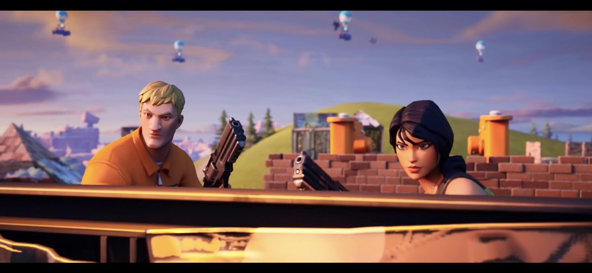 SpiderMateo919's tweet photo. YES YES Headhunter was in another BP trailer!!!!! Here are some shots of my Queen #FortniteSeason2 #fortnite #season2 #headhunter #agentjonesy #FortniteChapter3Season2 #xbox #FortniteArt https://t.co/YdMzazQ2Aq