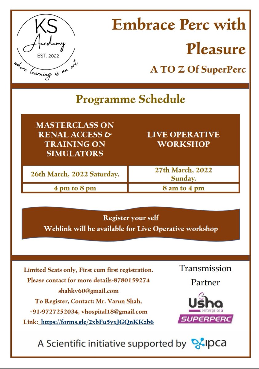 superperc's tweet photo. Register/ zoom meeting details will be shared shortly 
https://t.co/7vDJetwrY4
#UroSome #superperc #PCNL #urology #urologist https://t.co/IAc9z6ekT7