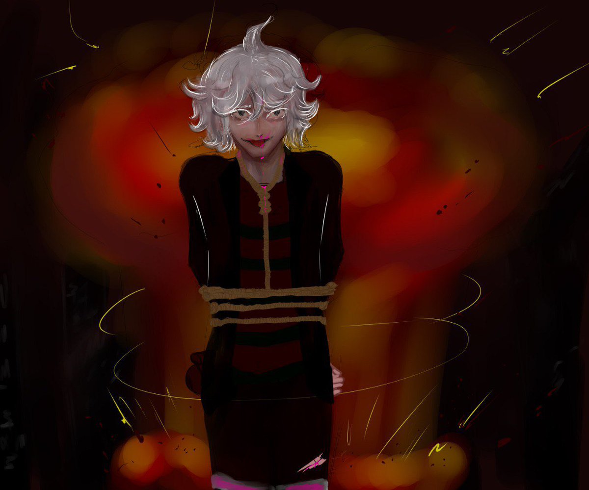 ARTtomatoobrain's tweet photo. Culprit 🔥

#Nagitokomaeda #dgrp #danganronpa #danganronpafanart #danganronpa2 https://t.co/4ENXipQfji