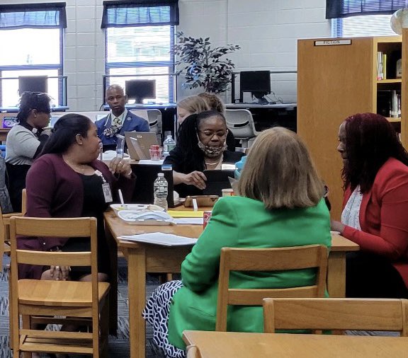 DrMHBullard's tweet photo. GaDOE School District Effectiveness providing Learning Loss Support to Twiggs County Schools! Partnerships provide resources to help students compete globally! #TCPSOfficial #GADOESDE https://t.co/vDEHMydOn5