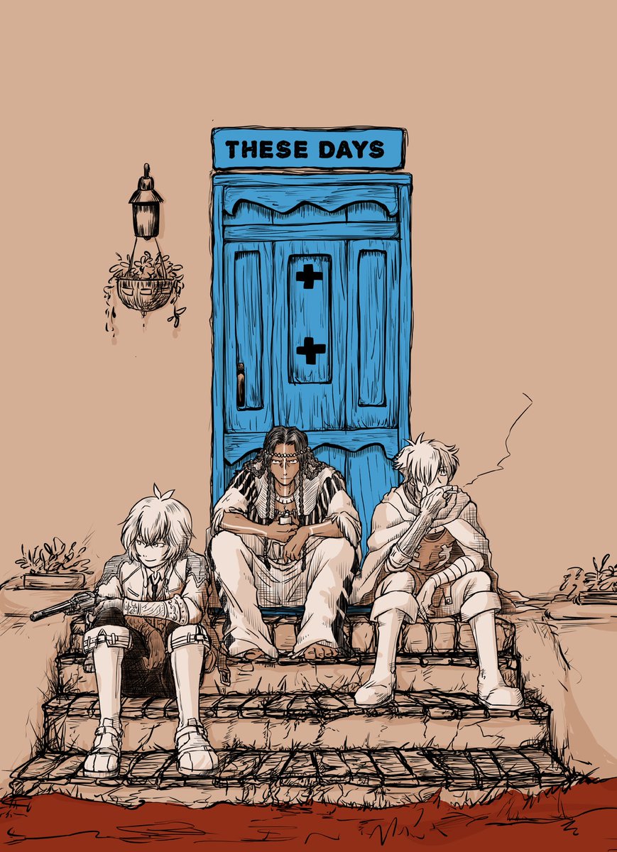2018年の冬に出したレジスタンストリオの本です
「THESE DAYS 」
1/7 