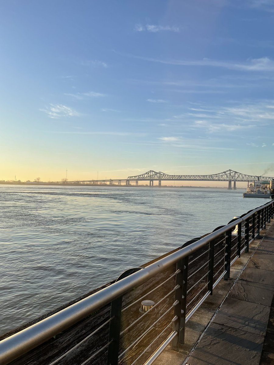 Kim__Lutz's tweet photo. Excited to be visiting the lower Mississippi River. First stop New Orleans. https://t.co/lNXrZhYY9Z