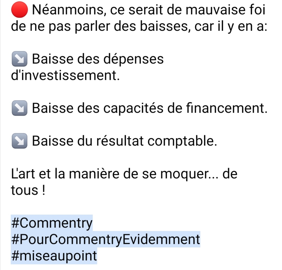 commentry2020's tweet photo. CE QUE LE MAIRE NE VOUS DIT PAS...

Contrairement au Maire, les chiffres, eux, ne mentent pas !

L'art et la manière de se moquer... de tous !

#Commentry #PourCommentryEvidemment #ConseilMunicipal #Miseaupoint ⤵️ https://t.co/xVNhFe3C64
