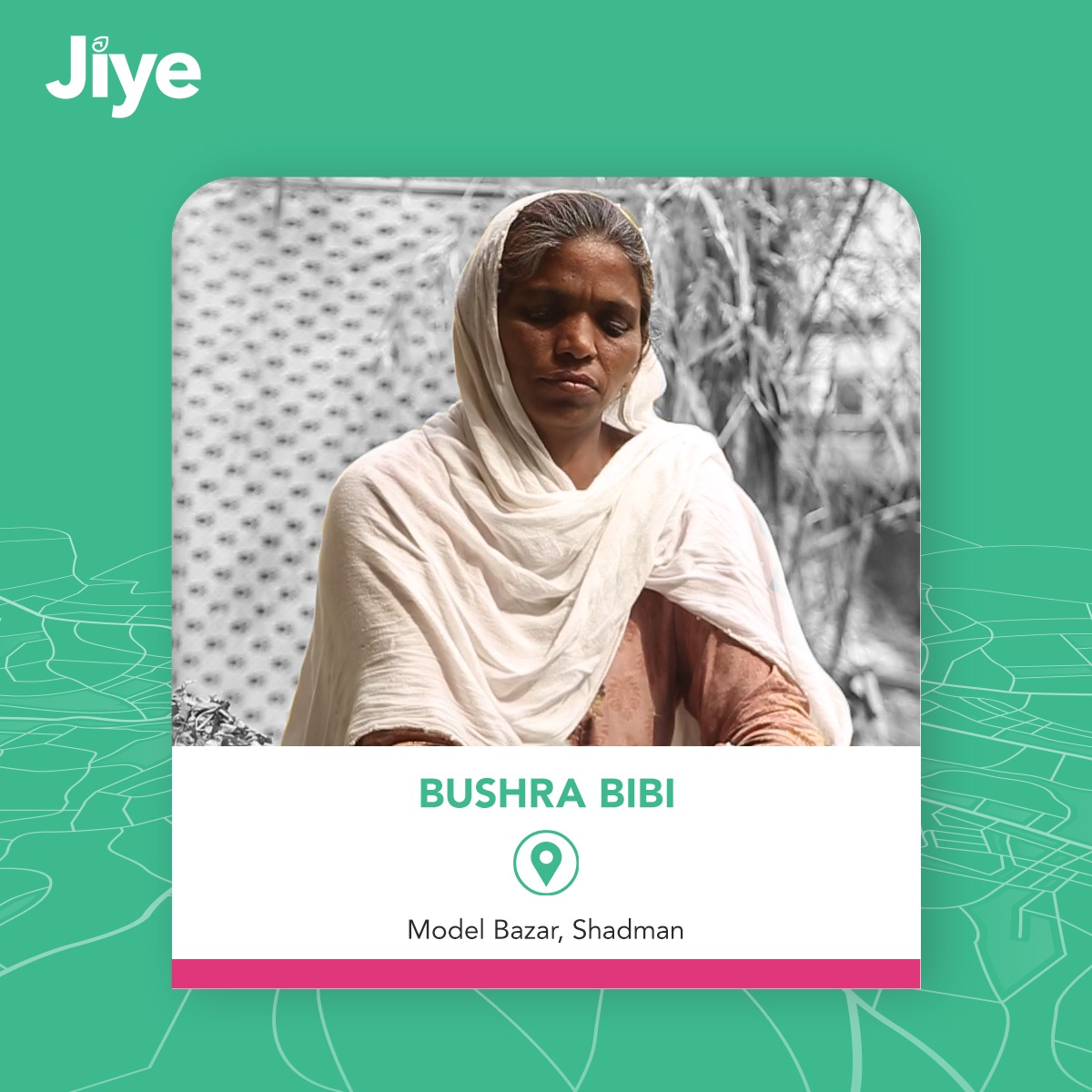 Meet Bushra Bibi from Model Bazar, Shadman, Lahore. She supports her family by selling fresh produce. 
 
If you are in Model Bazar, Shadman, #Lahore; visit her and be a part of this empowering change.
 
google.com/maps/place/31%…
 #Jiye #JiyeAurat #breakthebias #realstories