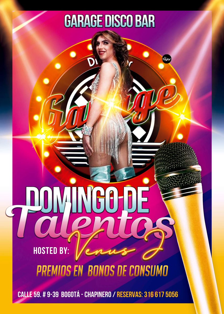 venusjofficial's tweet photo. ¡Bebés! 💁🏻‍♀️ Nos vemos esta noche en los Domingos de #talentos de Garage Disco Bar 🎙️🎶💃🎭 https://t.co/IS3XmAcxtz