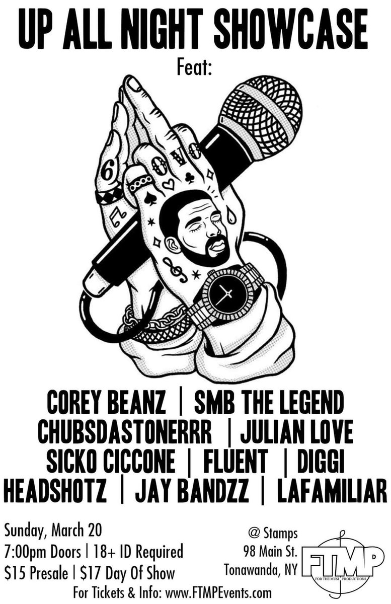 FTMPEvents's tweet photo. Gonna be good tonight at Stamps... the bar! Got a killer line up!! https://t.co/x300AMEQaM