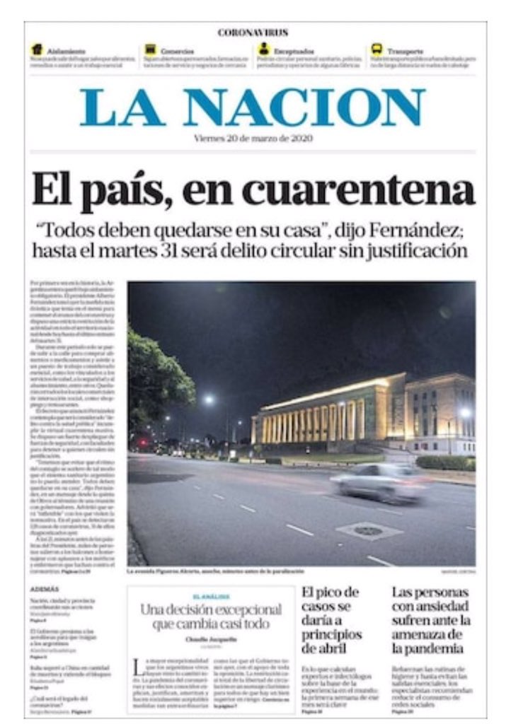 Un día como hoy, ustedes permitieron esto y cuando digo Uds, eran casi el 100%